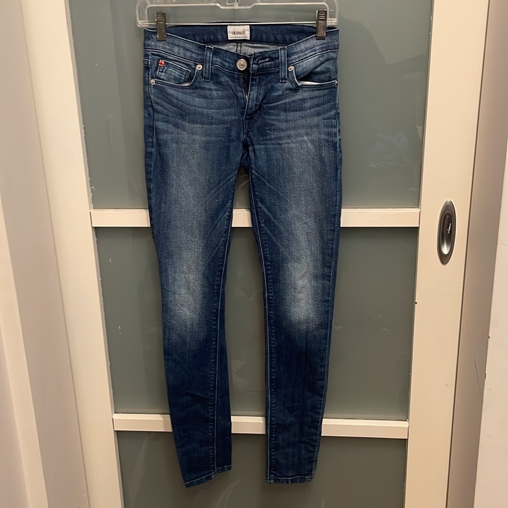Hudson Jeans Blue Skinny Jeans, size 24